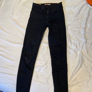 Levi’s mile high super skinny jeans